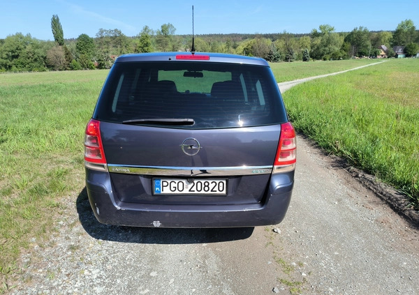 Opel Zafira cena 14500 przebieg: 237000, rok produkcji 2010 z Złotoryja małe 92